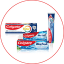 Colgate Zahnpasta Total, MaxFresh & Triple Action – starke Zahnhygiene für frischen Atem & Schutz. Link zu Colgate Markenseite/Zahnpasta.